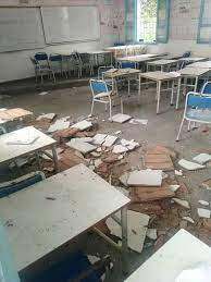 تونس: إصابة 4 تلاميذ في انهيار سقف الفصل الدراسي